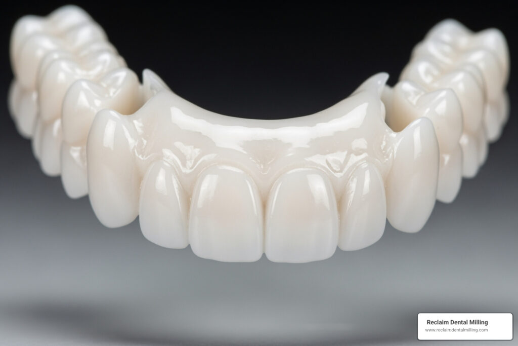 Zirconia all on 4 milling